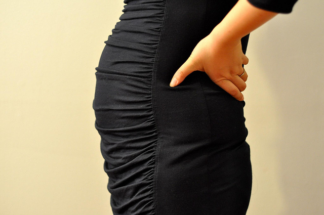 The Bump at 12 weeks pregnancy bump