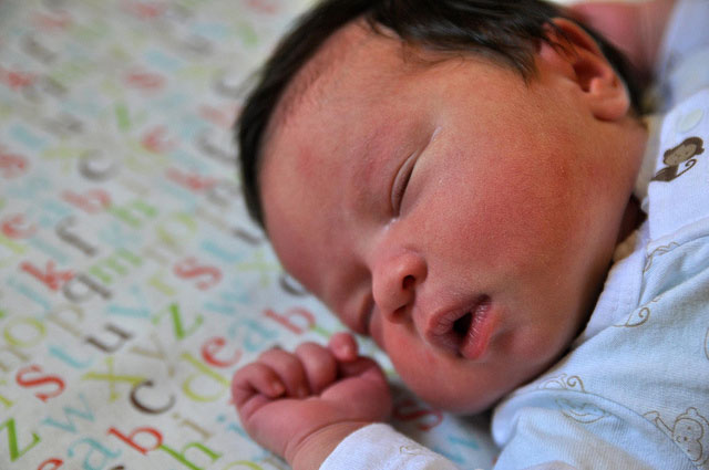 Margot sleeping Margot sleeping