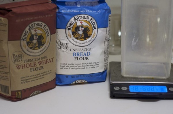 blending flours blending flours
